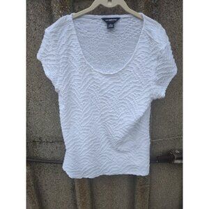 Liz Claiborne White Tee